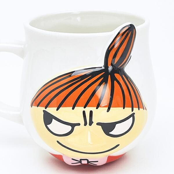 ムーミン リトルミイ ダイカットフェイスマグカップ コップ MOOMIN