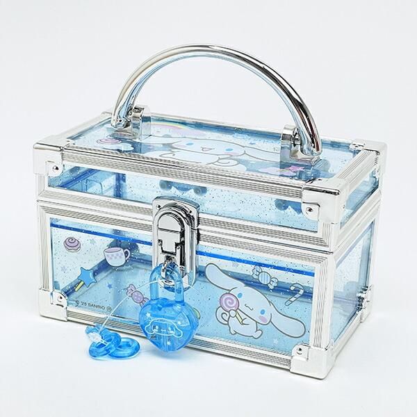 サンリオ シナモロール 鍵付きミニバニティケース 小物入れ シナモン