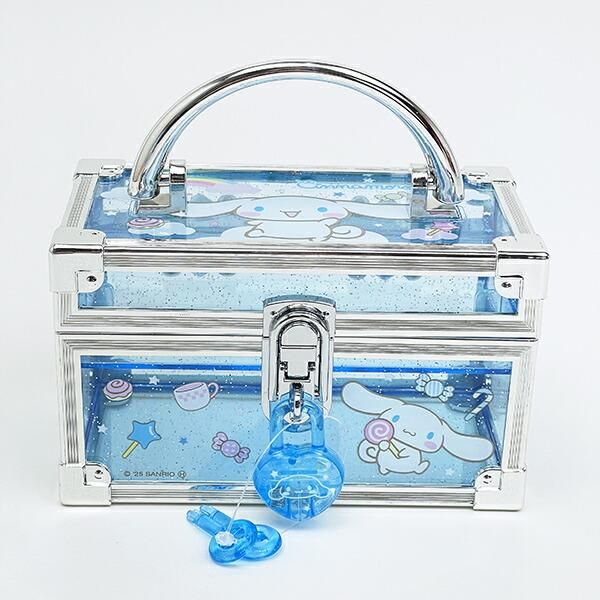 サンリオ シナモロール 鍵付きミニバニティケース 小物入れ シナモン