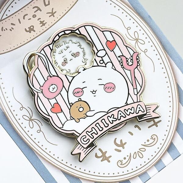 ちいかわ 大きめギミックピンバッジ