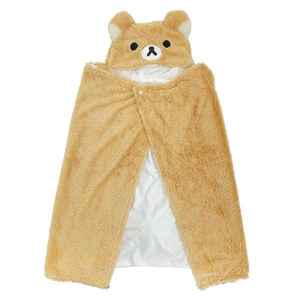 リラックマ ひも付きブランケット　11枚セット　大量　まとめ売り リラックマ フード付きブランケット なりきりもこもこリラックマ ひざ掛け