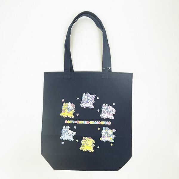 ロディ × サンリオキャラクターズ トートバッグ ネイビー Sanrio