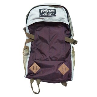 <img class='new_mark_img1' src='https://img.shop-pro.jp/img/new/icons47.gif' style='border:none;display:inline;margin:0px;padding:0px;width:auto;' />Jansport Laptop Backpack - Maroon/Olive/Silver - Vintage