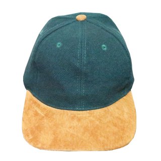 <img class='new_mark_img1' src='https://img.shop-pro.jp/img/new/icons47.gif' style='border:none;display:inline;margin:0px;padding:0px;width:auto;' />Wool  Suede Cap - Dark green - Deadstock