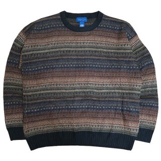 <img class='new_mark_img1' src='https://img.shop-pro.jp/img/new/icons47.gif' style='border:none;display:inline;margin:0px;padding:0px;width:auto;' />Towncraft Knit - Brown/Navy/Olive -Vintage