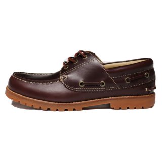 <img class='new_mark_img1' src='https://img.shop-pro.jp/img/new/icons47.gif' style='border:none;display:inline;margin:0px;padding:0px;width:auto;' />Lands'End Leather Deck Shoes - Brown - Deadstock