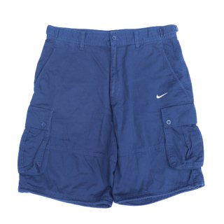 <img class='new_mark_img1' src='https://img.shop-pro.jp/img/new/icons47.gif' style='border:none;display:inline;margin:0px;padding:0px;width:auto;' />Nike Cotton Cargo Shorts - Navy - Vintage