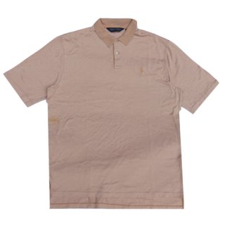 <img class='new_mark_img1' src='https://img.shop-pro.jp/img/new/icons47.gif' style='border:none;display:inline;margin:0px;padding:0px;width:auto;' />Polo Golf Pima Cotton Polo Shirt - Brown- Vintage