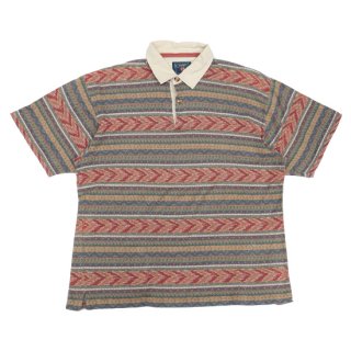 <img class='new_mark_img1' src='https://img.shop-pro.jp/img/new/icons47.gif' style='border:none;display:inline;margin:0px;padding:0px;width:auto;' />Chaps Ralphlauren Cotton Polo Shirt -  Khaki - Vintage