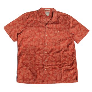 <img class='new_mark_img1' src='https://img.shop-pro.jp/img/new/icons47.gif' style='border:none;display:inline;margin:0px;padding:0px;width:auto;' />L.L.Bean S/S Cotton Open Shirt - Orange - Vintage
