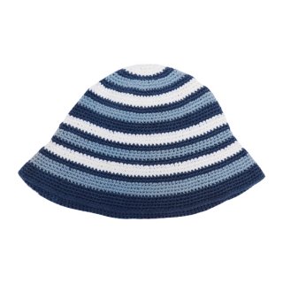 <img class='new_mark_img1' src='https://img.shop-pro.jp/img/new/icons47.gif' style='border:none;display:inline;margin:0px;padding:0px;width:auto;' />Newyorkhat Cotton Hat - Navy/Blue - DeadStock