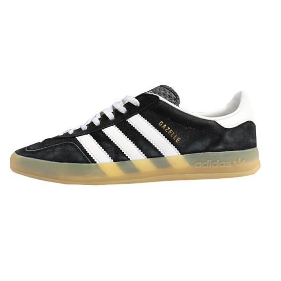 Adidas Gazelle Black Gum Sole Vintage