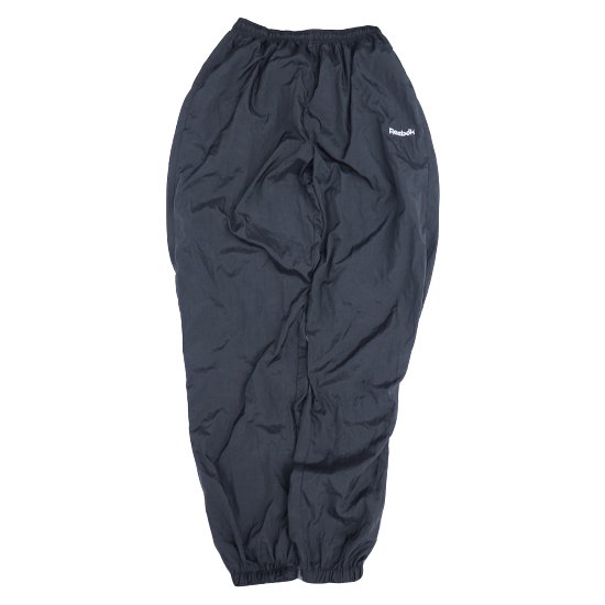 Reebok Nylon Pants - Black - Vintage