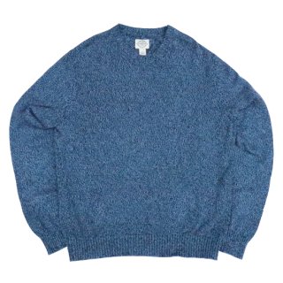 <img class='new_mark_img1' src='https://img.shop-pro.jp/img/new/icons47.gif' style='border:none;display:inline;margin:0px;padding:0px;width:auto;' />St John's Bay Cotton Knit - Blue/Navy - Vintage