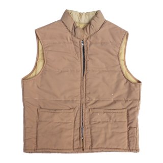 <img class='new_mark_img1' src='https://img.shop-pro.jp/img/new/icons47.gif' style='border:none;display:inline;margin:0px;padding:0px;width:auto;' />American Field Shell Cotton Vest - Beige - Vintage