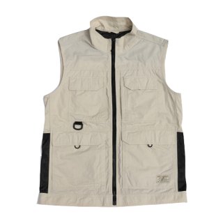 <img class='new_mark_img1' src='https://img.shop-pro.jp/img/new/icons47.gif' style='border:none;display:inline;margin:0px;padding:0px;width:auto;' />Eddie Bauer Fishing Vest - Natural - Vintage
