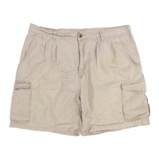 <img class='new_mark_img1' src='https://img.shop-pro.jp/img/new/icons47.gif' style='border:none;display:inline;margin:0px;padding:0px;width:auto;' />St Jhon's Bay Ramie Cotton Cargo Shorts - Natural - Vintage