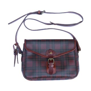 <img class='new_mark_img1' src='https://img.shop-pro.jp/img/new/icons47.gif' style='border:none;display:inline;margin:0px;padding:0px;width:auto;' />Polo Ralph Lauren Shoulder Bag - Black Watch - Vintage