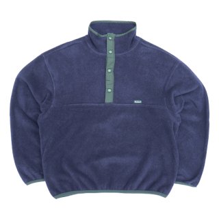 <img class='new_mark_img1' src='https://img.shop-pro.jp/img/new/icons47.gif' style='border:none;display:inline;margin:0px;padding:0px;width:auto;' />Woolrich Half Snap Fleece - Navy/Green - Vintage