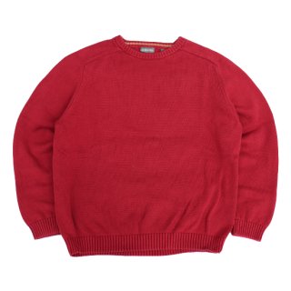 <img class='new_mark_img1' src='https://img.shop-pro.jp/img/new/icons47.gif' style='border:none;display:inline;margin:0px;padding:0px;width:auto;' />St Jhon's Bay Cotton Knit - Red - Vintage