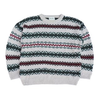 <img class='new_mark_img1' src='https://img.shop-pro.jp/img/new/icons47.gif' style='border:none;display:inline;margin:0px;padding:0px;width:auto;' />Eddie Bauer Cotton Knit - Natural - Vintage