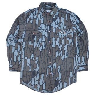<img class='new_mark_img1' src='https://img.shop-pro.jp/img/new/icons5.gif' style='border:none;display:inline;margin:0px;padding:0px;width:auto;' />Duck Bay L/S Cotton Polyester Shirt - Camo - Vintage