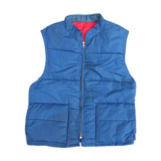 <img class='new_mark_img1' src='https://img.shop-pro.jp/img/new/icons47.gif' style='border:none;display:inline;margin:0px;padding:0px;width:auto;' />Unknown Batting Vest - Navy/Red - Vintage
