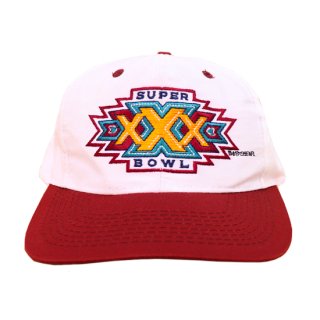 <img class='new_mark_img1' src='https://img.shop-pro.jp/img/new/icons47.gif' style='border:none;display:inline;margin:0px;padding:0px;width:auto;' />NHL Super Bowl  Cap - White/Burgundy - Vintage