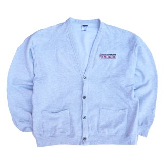 <img class='new_mark_img1' src='https://img.shop-pro.jp/img/new/icons47.gif' style='border:none;display:inline;margin:0px;padding:0px;width:auto;' />Jerzees Sweat Cardigan - Ash Grey - Vintage