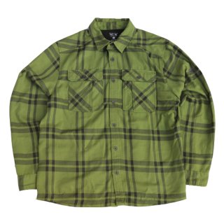 <img class='new_mark_img1' src='https://img.shop-pro.jp/img/new/icons47.gif' style='border:none;display:inline;margin:0px;padding:0px;width:auto;' />Mountain Hard Wear L/S Flanneln Shirt - Green - Vintage