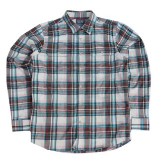 <img class='new_mark_img1' src='https://img.shop-pro.jp/img/new/icons5.gif' style='border:none;display:inline;margin:0px;padding:0px;width:auto;' />Mountain Hard Wear L/S Flanneln Shirt - Natural/Blue - Vintage