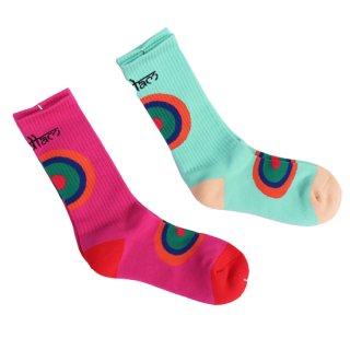 <img class='new_mark_img1' src='https://img.shop-pro.jp/img/new/icons47.gif' style='border:none;display:inline;margin:0px;padding:0px;width:auto;' />Bedlam Sunny Socks - Pink/Mint - Domestic