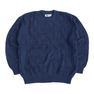 <img class='new_mark_img1' src='https://img.shop-pro.jp/img/new/icons47.gif' style='border:none;display:inline;margin:0px;padding:0px;width:auto;' />American Spirit Cotton Knit - Navy - Vintage
