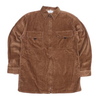 <img class='new_mark_img1' src='https://img.shop-pro.jp/img/new/icons47.gif' style='border:none;display:inline;margin:0px;padding:0px;width:auto;' />Council L/S Zip Corduroy Shirt - Beige - Vintage