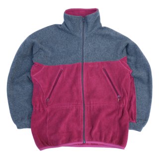 <img class='new_mark_img1' src='https://img.shop-pro.jp/img/new/icons47.gif' style='border:none;display:inline;margin:0px;padding:0px;width:auto;' />Mont-bell Polartec FullZip Fleece - Charcoal/Red - Vintage