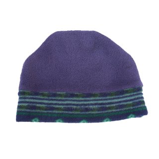 <img class='new_mark_img1' src='https://img.shop-pro.jp/img/new/icons47.gif' style='border:none;display:inline;margin:0px;padding:0px;width:auto;' />Mont-Bell Fleece Knit Cap - Purple - Vintage
