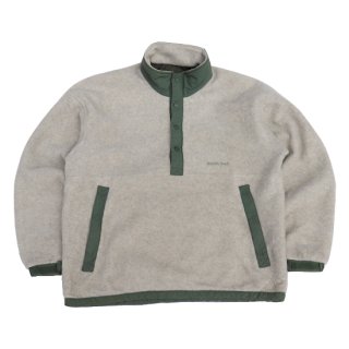 <img class='new_mark_img1' src='https://img.shop-pro.jp/img/new/icons47.gif' style='border:none;display:inline;margin:0px;padding:0px;width:auto;' />Mont-bell Gore Wind Stopper Harf Zip Fleece - Natural/Green - Vintage