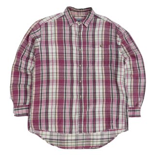 <img class='new_mark_img1' src='https://img.shop-pro.jp/img/new/icons5.gif' style='border:none;display:inline;margin:0px;padding:0px;width:auto;' />Mont-bell  L/S Flannel Shirt  - Purple/Natural - Vintage