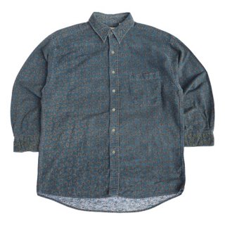 <img class='new_mark_img1' src='https://img.shop-pro.jp/img/new/icons5.gif' style='border:none;display:inline;margin:0px;padding:0px;width:auto;' />North West Cotton L/S Shirt - Navy - Vintage
