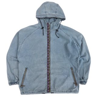 <img class='new_mark_img1' src='https://img.shop-pro.jp/img/new/icons5.gif' style='border:none;display:inline;margin:0px;padding:0px;width:auto;' />Alf Cotton Jacket - Light Blue - Vintage