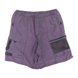 <img class='new_mark_img1' src='https://img.shop-pro.jp/img/new/icons5.gif' style='border:none;display:inline;margin:0px;padding:0px;width:auto;' />Columbia Nylon Mesh Packable Cargo Shorts - Purple - Vintage
