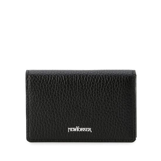 カラー＆チェック 名刺入れ NYK442 - バッグ・財布・革小物 の