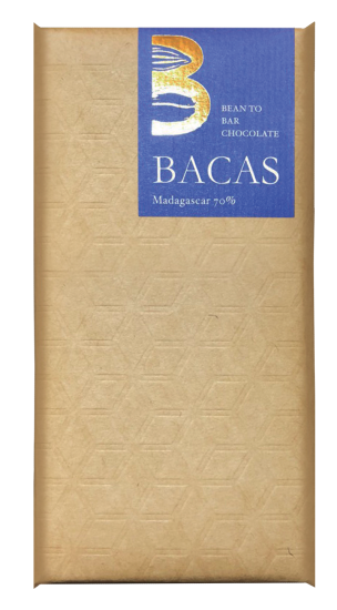 マダガスカル70 ビーントゥーバーチョコレート 板チョコ 50g Bacas Coffee Chocolate バカスコーヒーアンド チョコレート マダガスカル70 ビーントゥーバーチョコレート 板チョコ 50g Bacas Coffee Chocolate バカスコーヒーアンド チョコレート