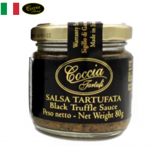 天然　黒トリュフソース　Summer Truffle Sauce | COCCIA TARTUFI [ コッチャ タルトゥーフィ社]