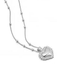 <img class='new_mark_img1' src='https://img.shop-pro.jp/img/new/icons31.gif' style='border:none;display:inline;margin:0px;padding:0px;width:auto;' />MINI ENGRAVABLE BOBBLE HEART NECKLACE-SILVER