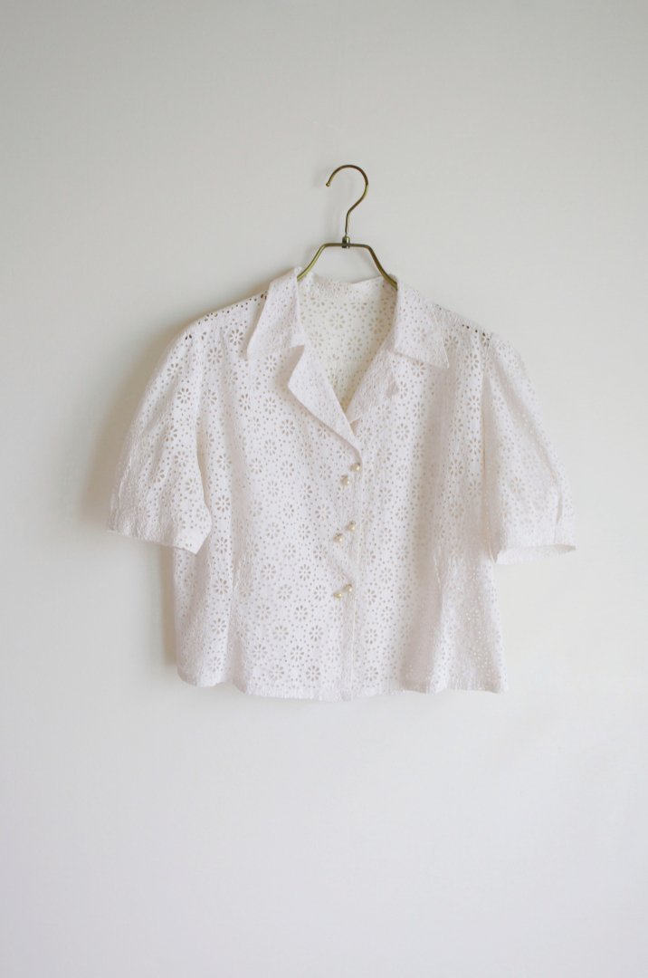 50s Cotton blouse