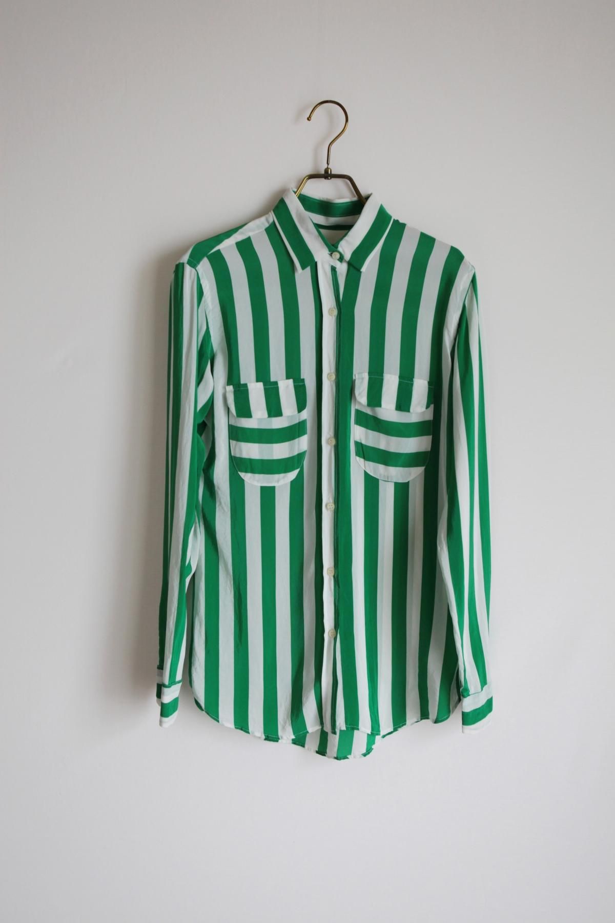 イタリア製 STELLA JEAN シャツ ステラジャン シャツ ITALY Stella Jean striped shirt - Nom Vintage