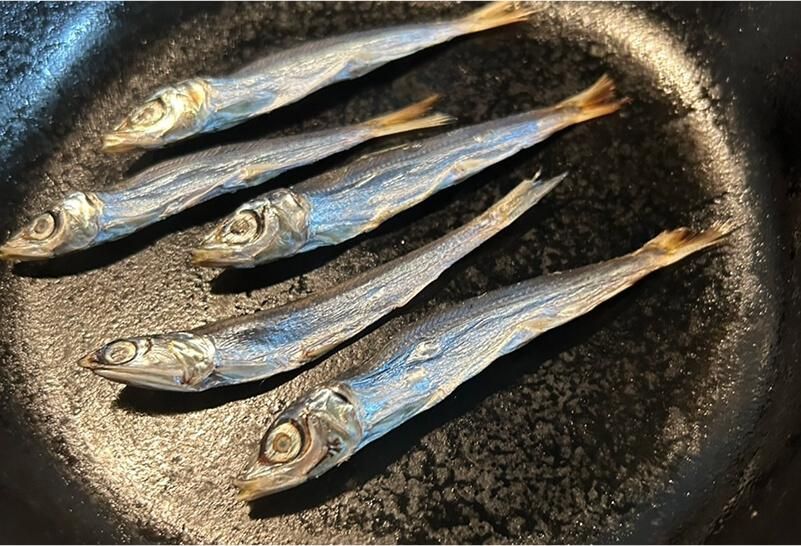 小魚丸干し