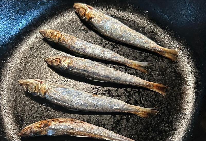 小魚丸干し