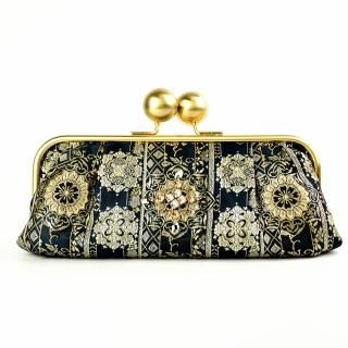 KIMONO OBI Clutch(Swarovski)